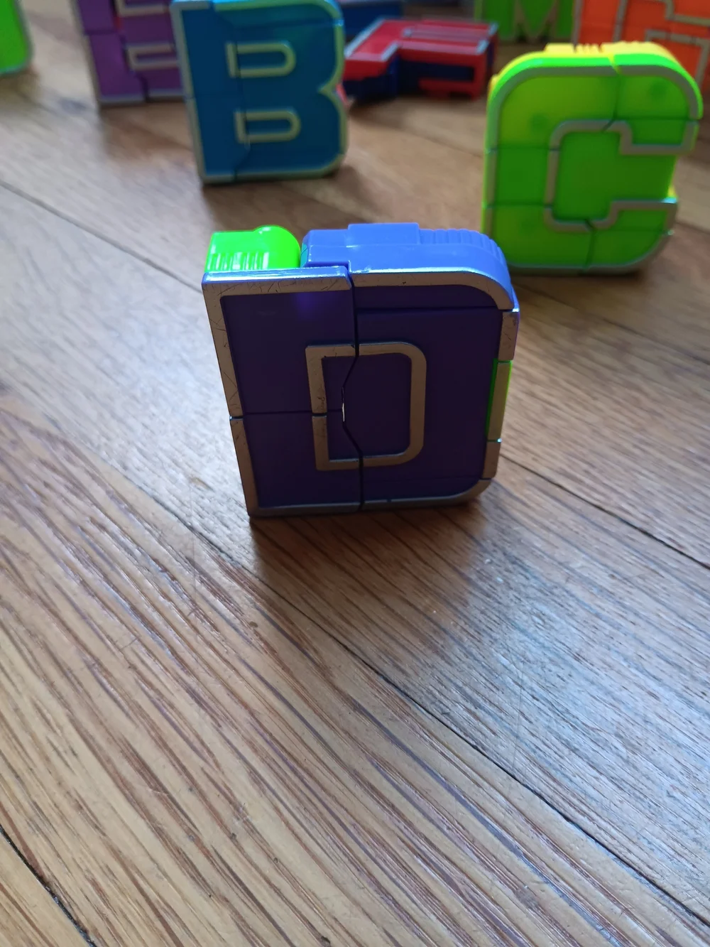 Colorful Alphabet Robot Set